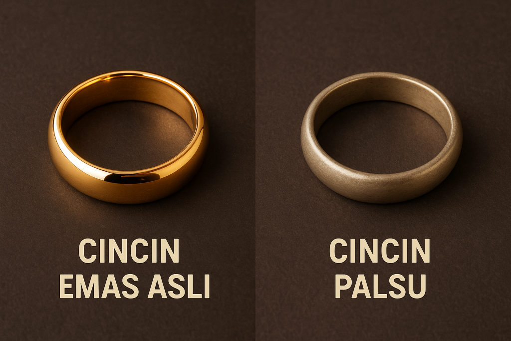 Cara Membedakan Emas Asli dan Palsu